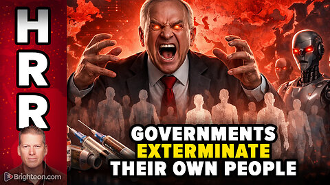 Why Western Governments Seek to EXTERMINATE Their Own Populations