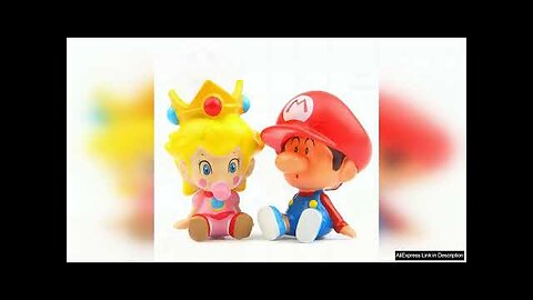 Super Mario Bros. Action Figure Bowser Princess Peach Boo Yoshi PVC Model Review