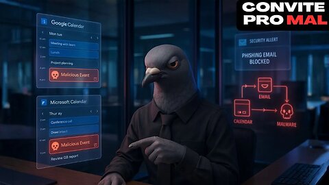📰Convite pro golpe: quando seu calendário vira arma contra você