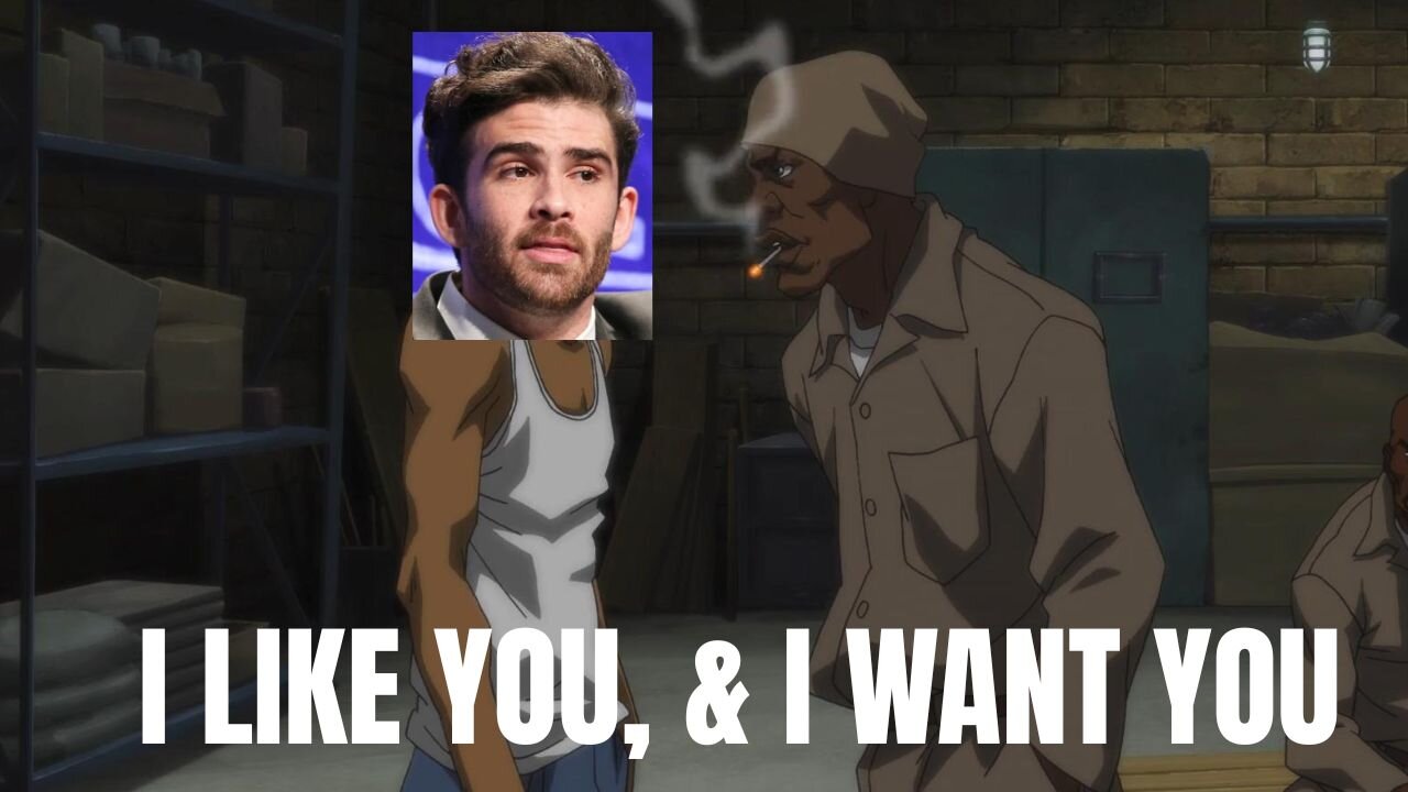 LUKE FLIPS! (The Booty Warrior's Message to Hasan Piker)