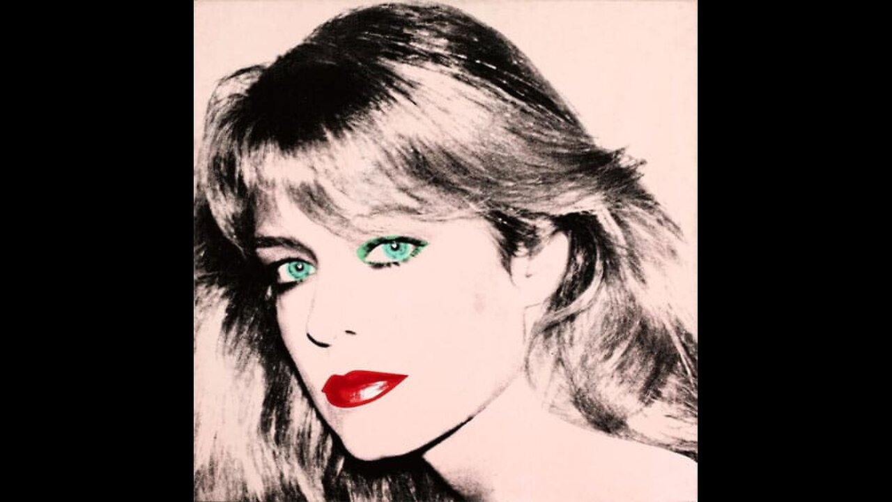 Andy Warhol immortalizes Farrah Fawcett in a striking pop art masterpiece