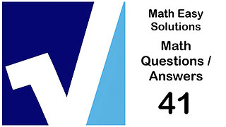 MES Math Q/A 41: What is Back EMF?