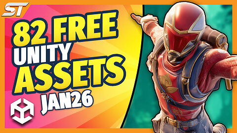 80+ FREE Unity Assets (January 2026 - Asset Store)