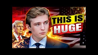 Breaking: Barron Trump Just Dropped A Major Bombshell!!!