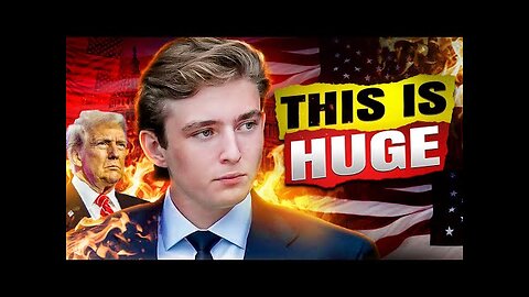 Breaking: Barron Trump Just Dropped A Major Bombshell!!!