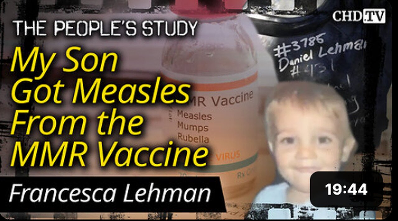 My Son Got Measles From the MMR Vaccine