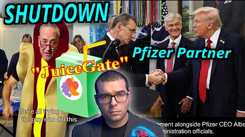 Government SHUTDOWN. TikTok "JuiceGate" Trump's Pharma Partner. TC 10/1/25