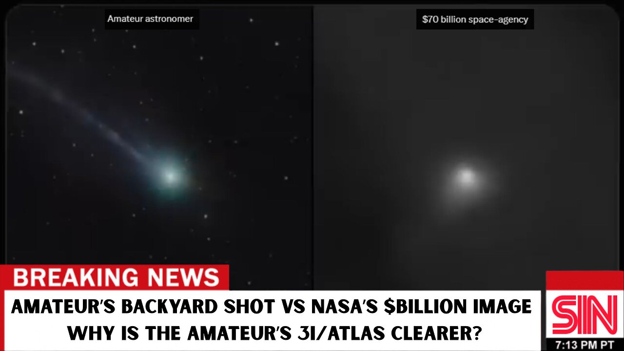 NASA’s 3I/Atlas Images Raise Questions – What Are They Not Showing?