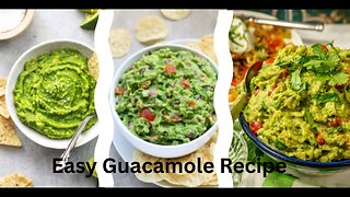 How to Make Guacamole | Easy & Healthy Homemade Guacamole Recipe 🥑