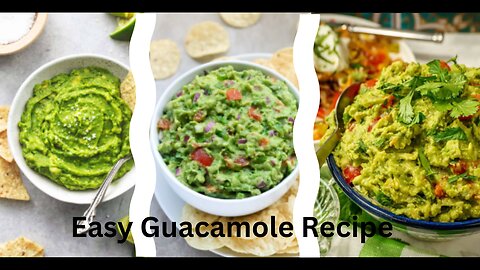 How to Make Guacamole | Easy & Healthy Homemade Guacamole Recipe 🥑