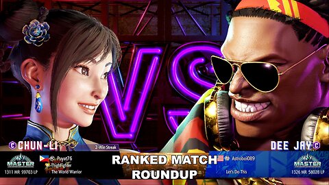 Kuya Kalbo SF6 Ranked Roundup. Chun Li Master Rank [Hori Fight Stick]
