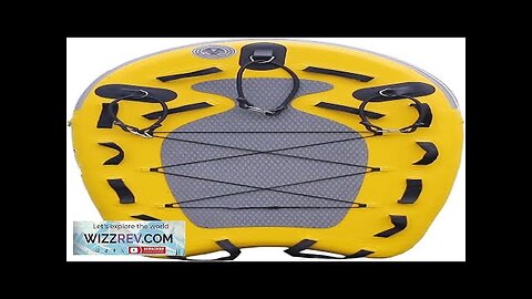 SAYOK Large Inflatable Rescue Sled Inflatable Bodyboard Water Floating Mat Inflatable Jet Review