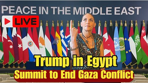 🔥 LIVE: Trump in Egypt at Gaza Peace Summit + 🔔 Government Shutdown Updates!