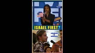 Candace Owens truth bomb. 🪀 answers question about funding Israel.