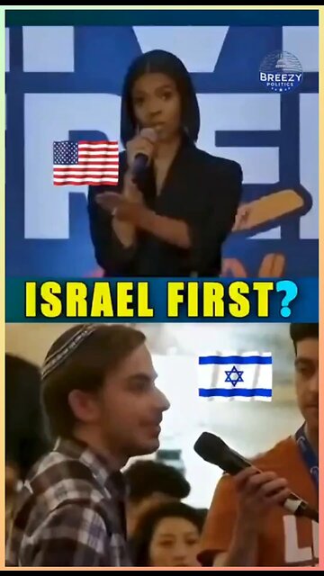 Candace Owens truth bomb. 🪀 answers question about funding Israel.