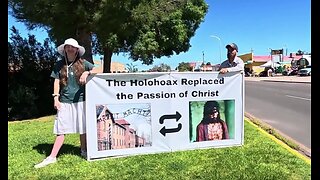 The Holohoax Protest, Fear of the Jews, the Genocide in Gaza, and Liberals ~ RJMI Catholic Lecture