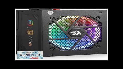 Redragon RGPS-850W 80+ Gold 850 Watt ATX 3.0 & PCIe 5.0 Fully Review