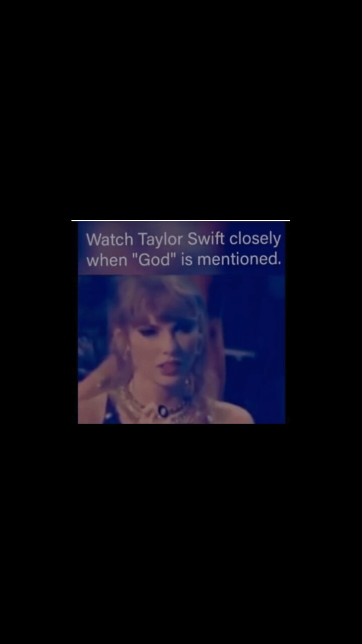 2024: SAG Awards: Taylor Swift Shakes Her Head In Disagreement When Woman Thanks God For Her Success