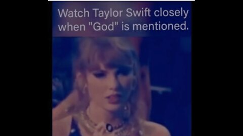 2024: SAG Awards: Taylor Swift Shakes Her Head In Disagreement When Woman Thanks God For Her Success