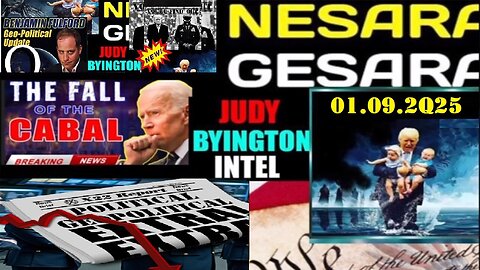 Judy Byington Update - 01.09.2Q25: Palisades Fire, Iran Warning, Patriot Street-Fighter, Jen Aniston