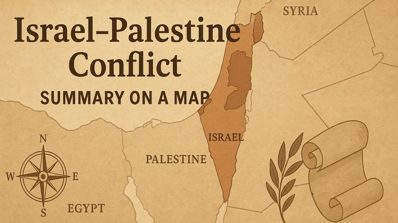 Israel-Palestine conflict - Summary on a Map🚨| Top Latest World Geopolitics Breaking News Headlines Updates Today🌍