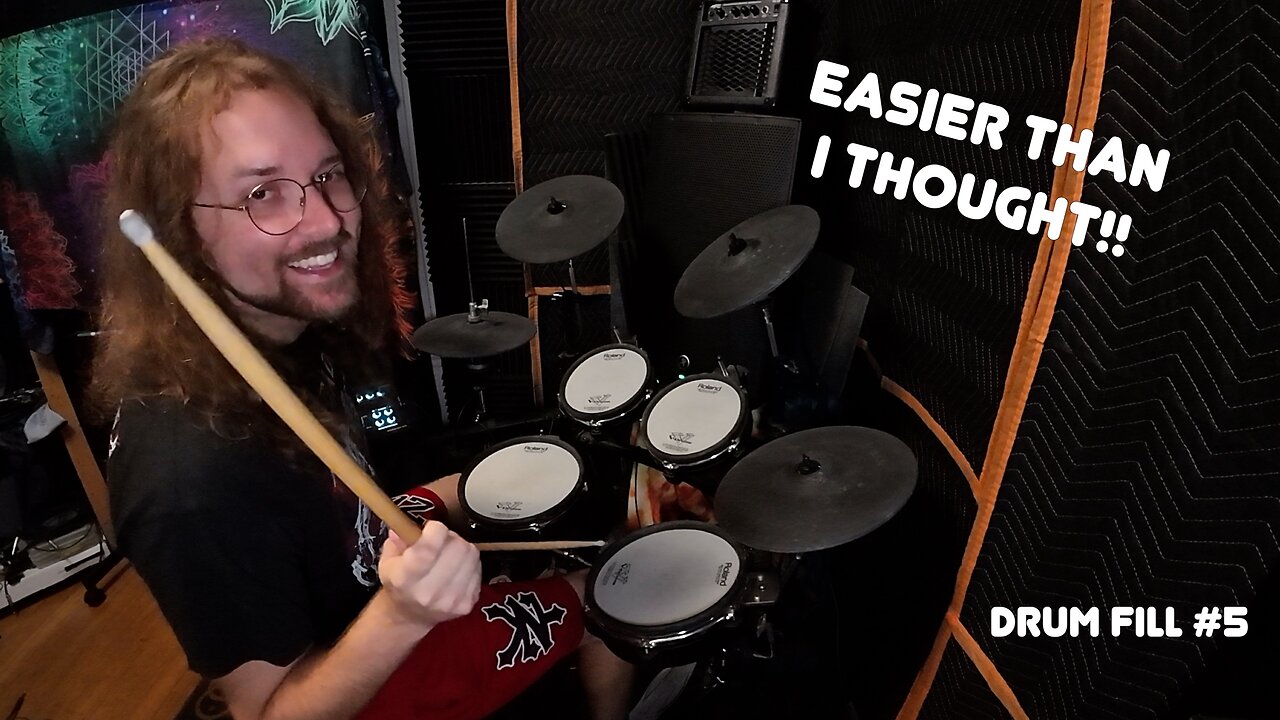 The drum fill journey continues!! (Fill #5)