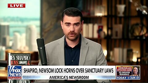 Ben Shapiro: Newsom ADMITTED Illegal Immigration Is A Huge Cost For The Taxpayer