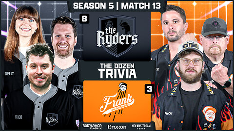 Frankettes vs. The Ryders | Match 13, Season 5 - The Dozen Trivia League