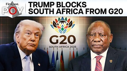 "Trump Playing Race Card" Against South Africa, Says Expert | Firstpost PoV | N18G