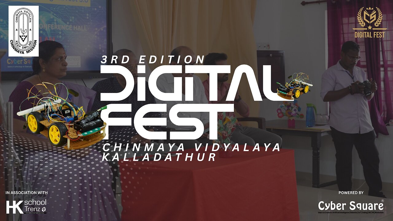 Digital Fest 3.0 at Chinmaya Vidyalaya, Kalladathur | A Celebration of Young Tech Innovators