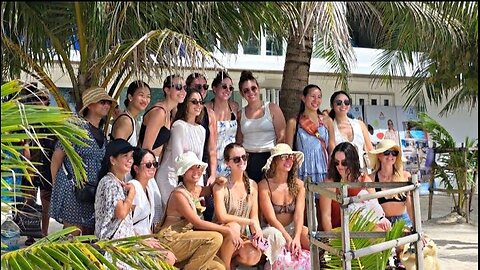 Walking on the Beach During a Hot Sun at 11:00 AM, December 8, 2025