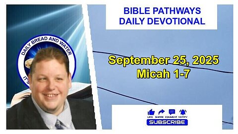 Bible Pathways Daily Devotional Sept 25, 2025