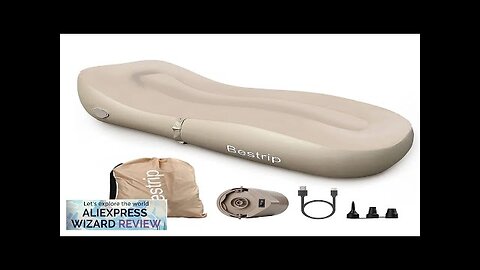 Bestrip Inflatable Couch Air Mattress Sofa Bed Camping Air Chair For Backyard Review