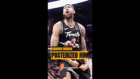 BRANDON INGRAM POSTERIZED HIM 😤🔥