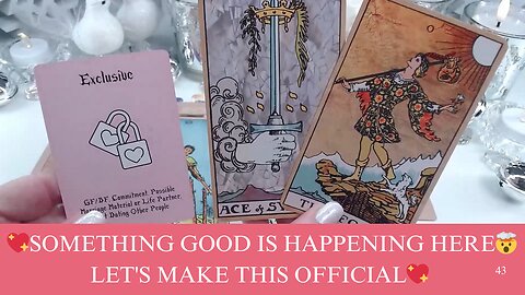 💖SOMETHING GOOD IS HAPPENING HERE🤯LET'S MAKE THIS OFFICIAL💖