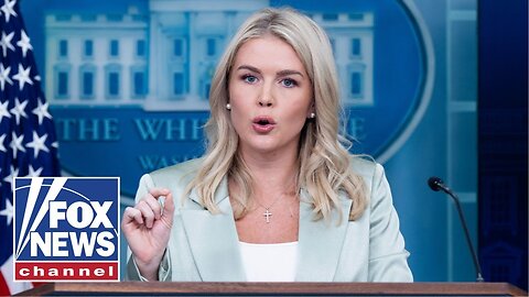 Karoline Leavitt gives Lara Trump an exclusive tour of the White House
			