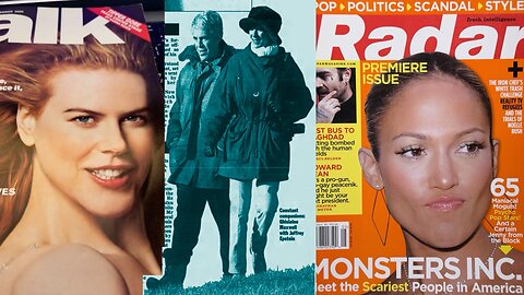 Talk magazine revived as radar, Jeffrey Epstein backing in 2003. Candace Owens Harvey Weinstein. 911