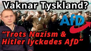 Var 5:e tysk bryr sig inte om AfD:s "koppling" till Hitler-nazismen - Tor-Björn Richthoff Änglasjö