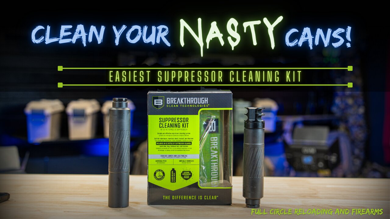 You NEED to be cleaning your suppressors!