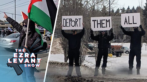 RCMP investigating 'deport them all' demonstrators after disregarding pro-Hamas protesters