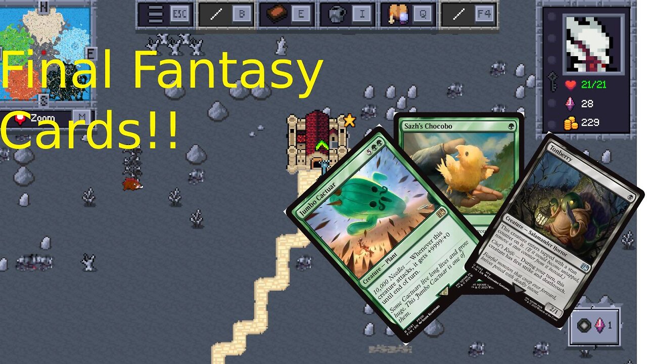 The Search for Final Fantasy Cards MTG Forge Adventure