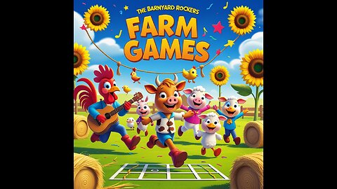 SO MUCH FUN! Learn Farm Games with COUNTRY MUSIC for Kids!