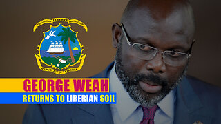 George Weah Homecoming: Former President Of Liberia Arrives At RIA 🇱🇷 🇱🇷 #shorts #liberia #monrovia