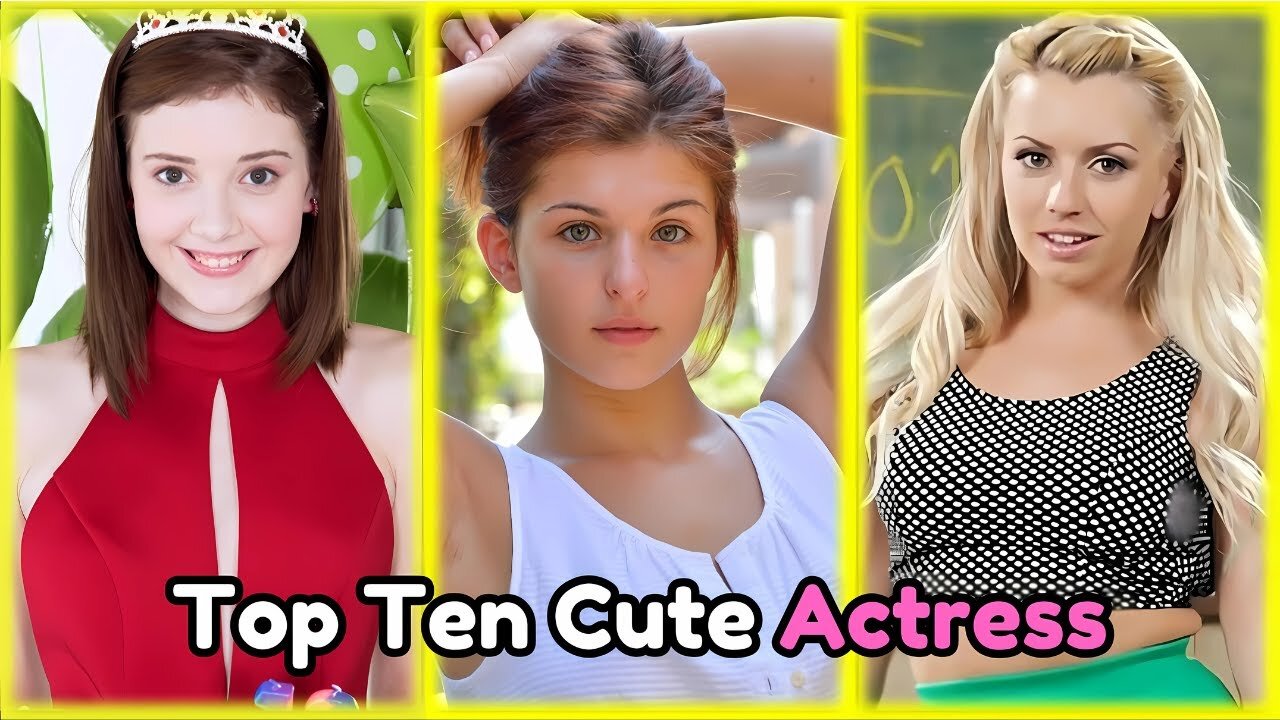 Top 10 Cute Beautiful Lovestars in The World 2024 Top 10 Teen Stars in 2024 Beautiful Queen G3