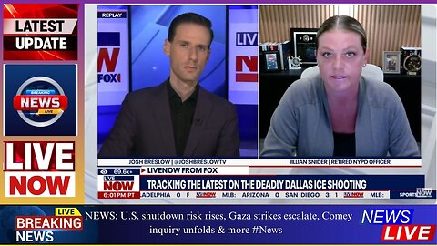 NEWS: U.S. shutdown risk rises, Gaza strikes escalate, Comey inquiry unfolds & more #News