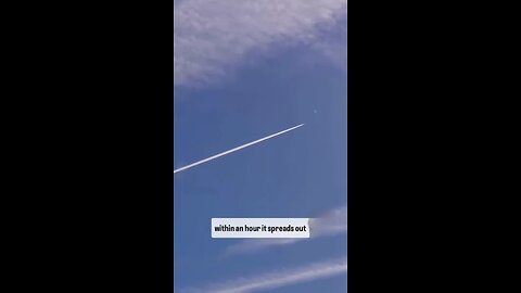 many people have been talking about the concept of chemtrails