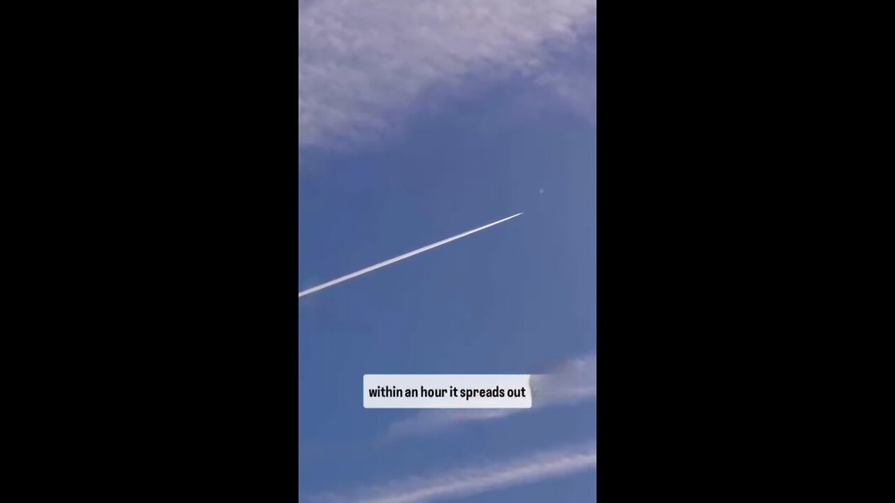 many people have been talking about the concept of chemtrails