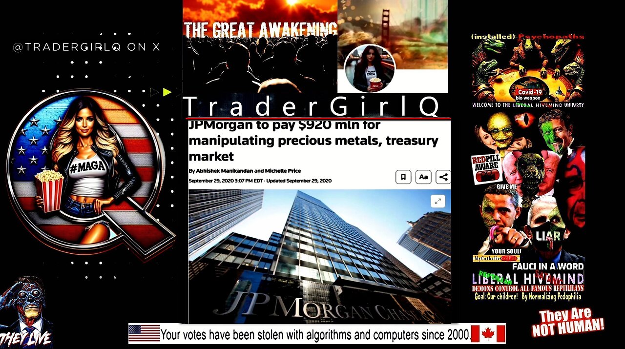 TraderGirlQ- The Wealth Transfer Has Begun Welcome To The Financial Reset Rise Up Apes