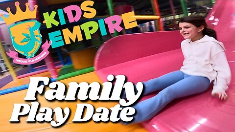 Explore KID'S EMPIRE With Us!! // Visiting the LARGEST Indoor Jungle Gym