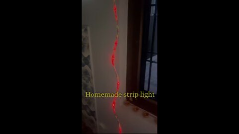 Homemade Strip Light | Simple DIY Lighting Idea
